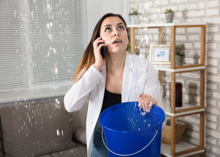 Water-Damage-Leak leaking ceiling repair Augusta, ME